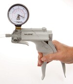 Nalgene&trade; Repairable Hand-Operated PVC Vacuum Pump with Gauge